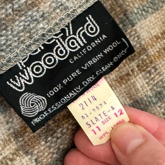 VTG 70s Patty Woodard California Women's 100% Virgin Wool Suit. - Picture 12 of 17